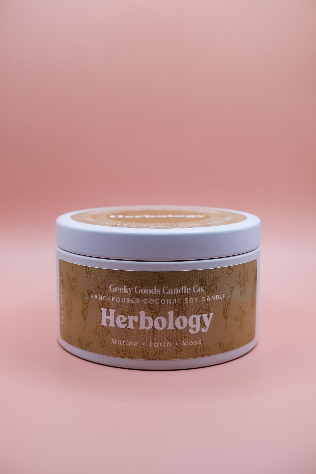 Herbology Candle