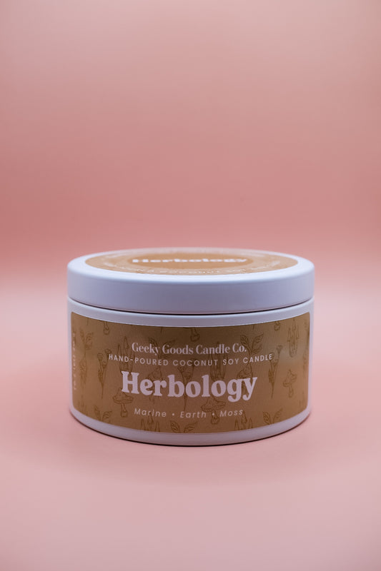 Herbology Candle