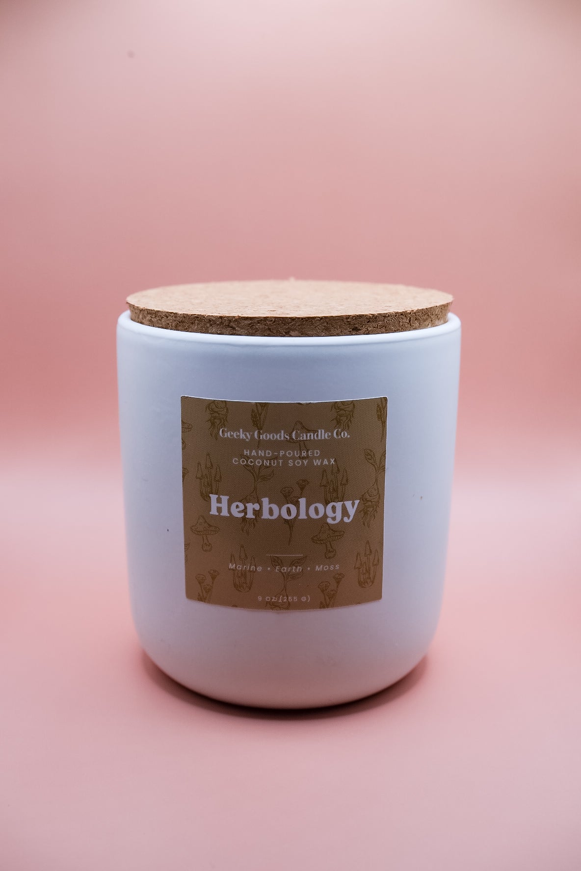 Herbology Candle