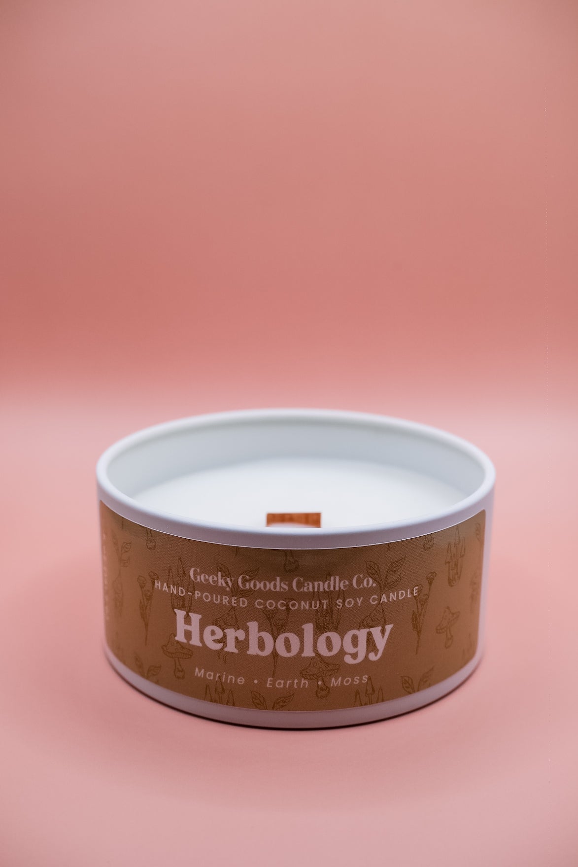 Herbology Candle